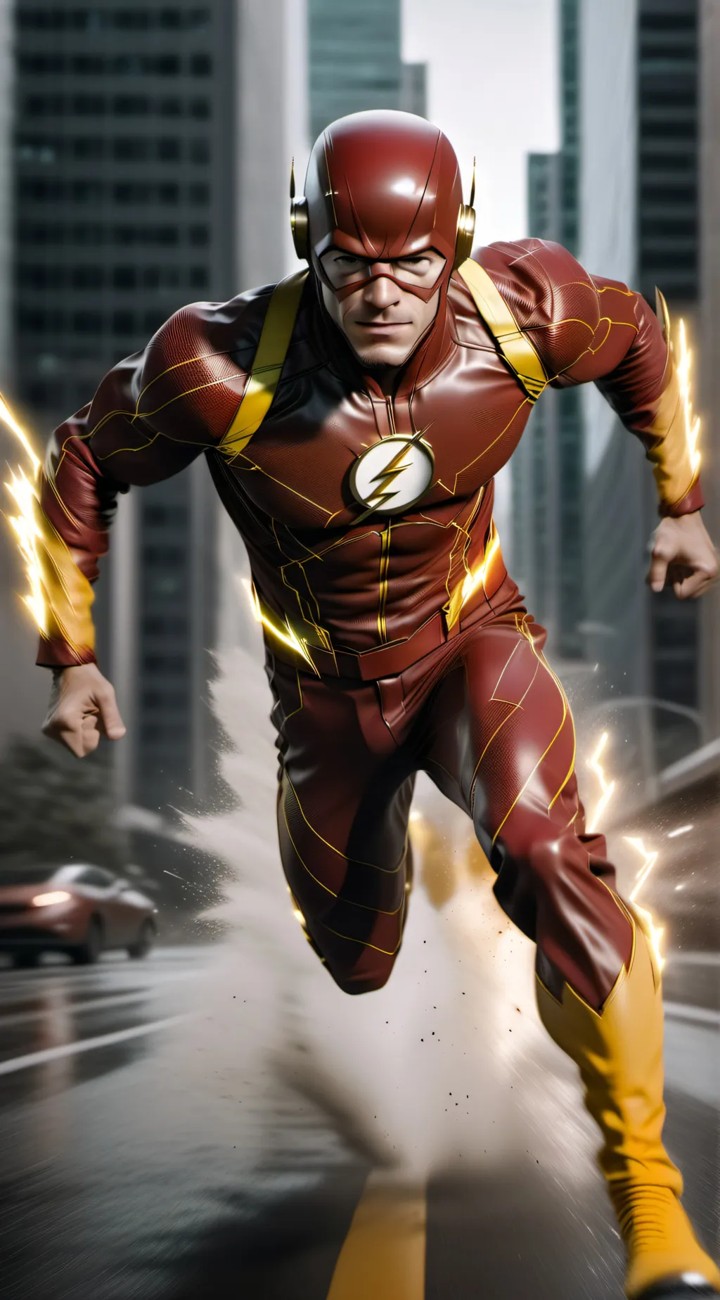 ai character: Flash/Barry Allen background