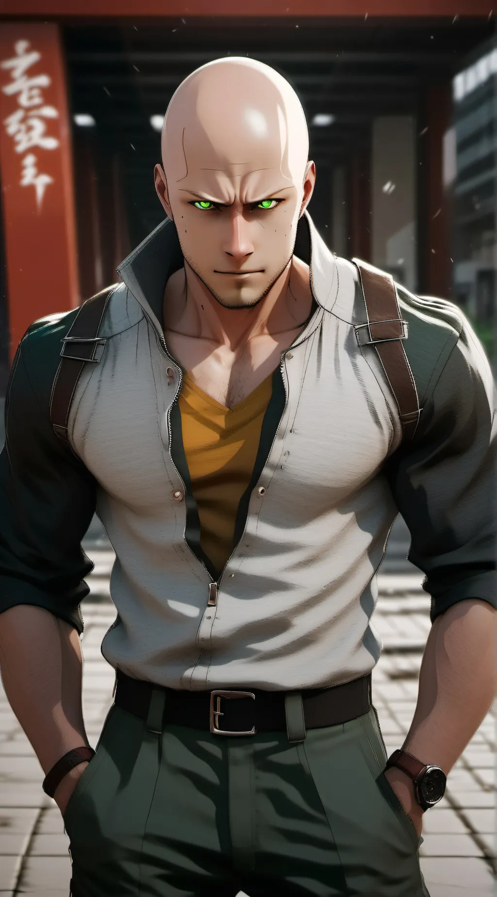 ai character: One  background