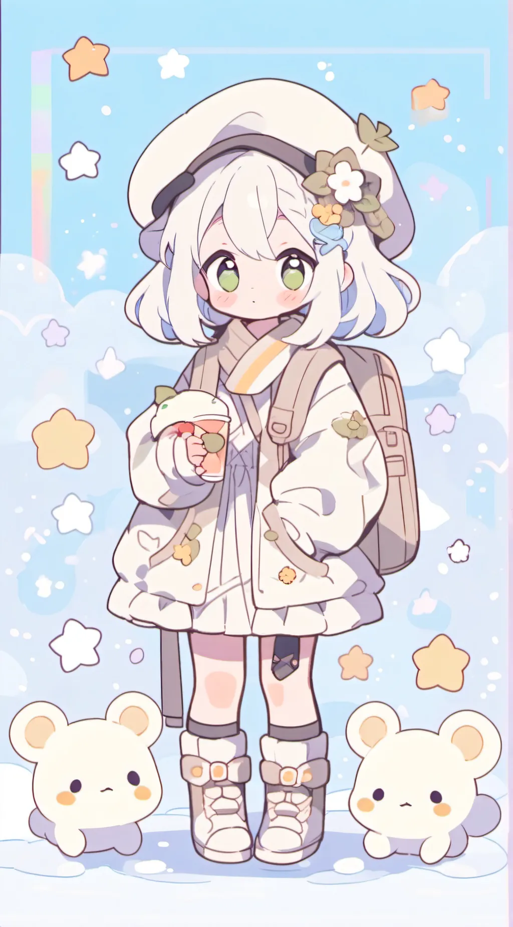 ai character: penny background