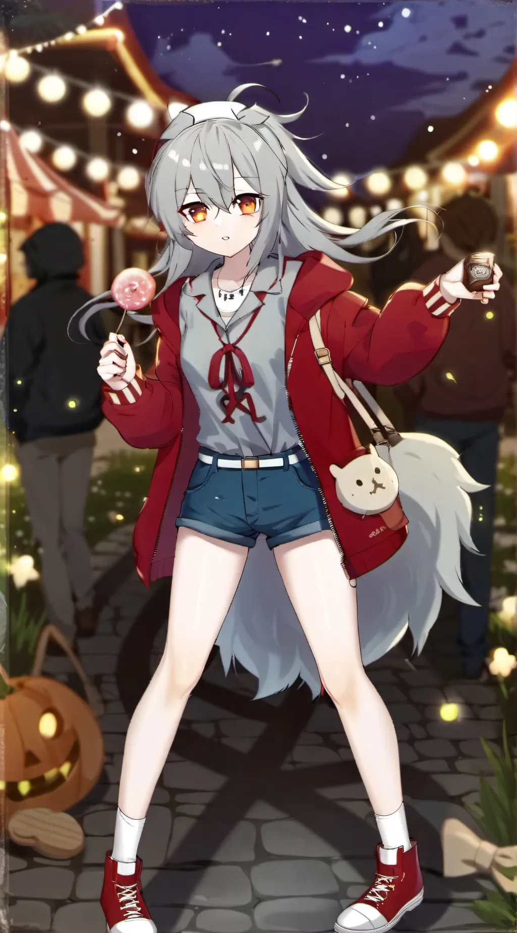 ai character: Haruka background