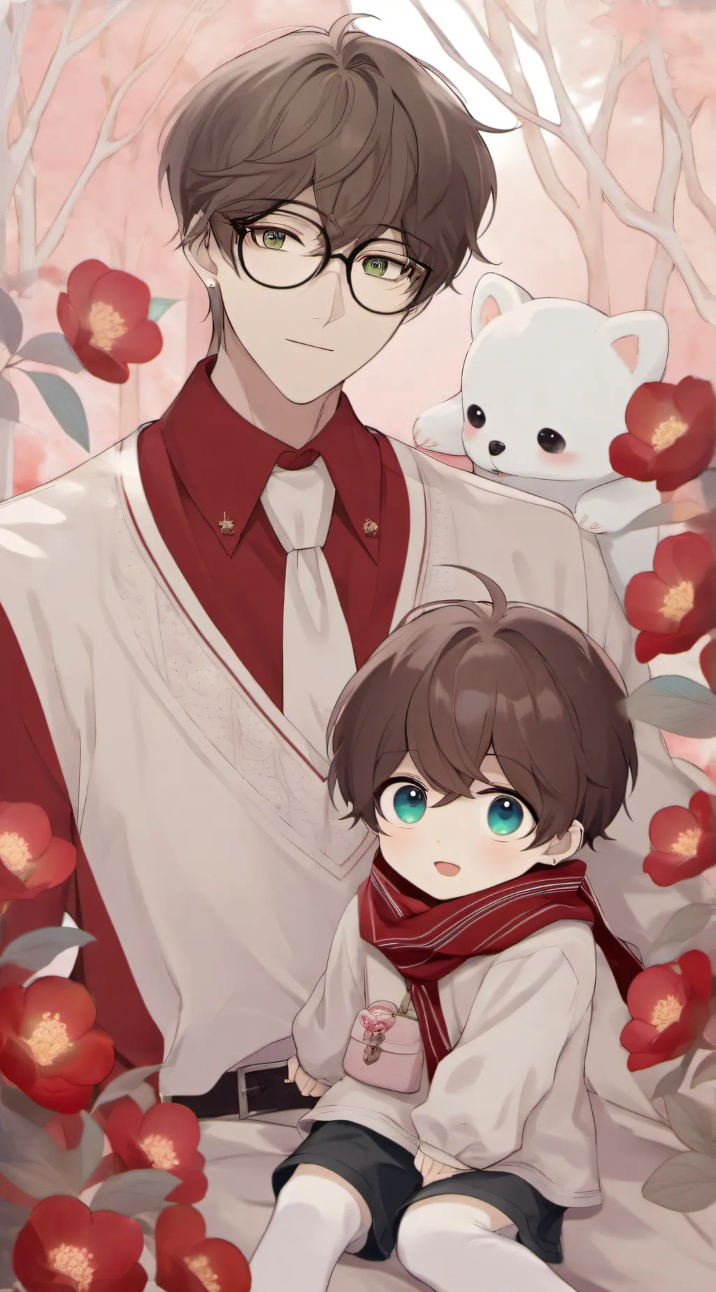 ai character: Hyperpigmentation  background