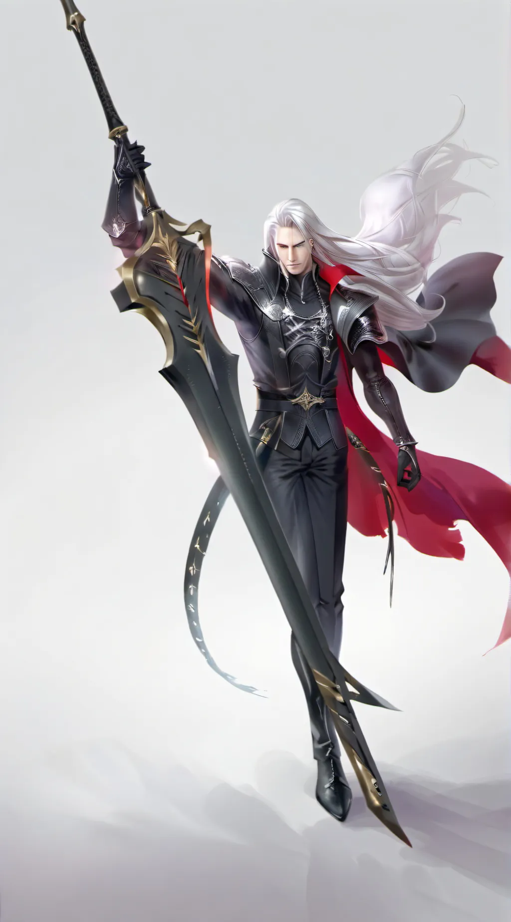ai character: Sephiroth  background