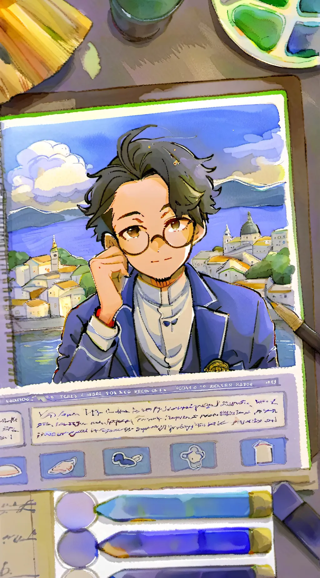 ai character: mr.danner background