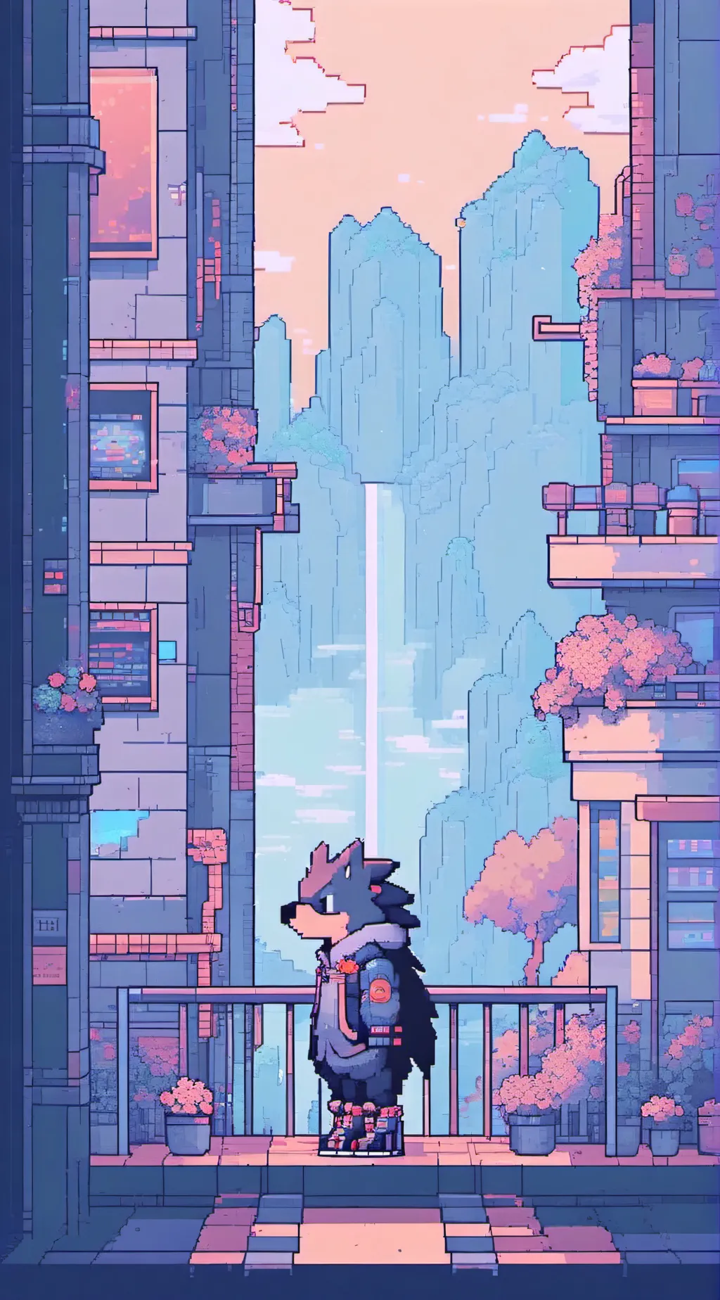 ai character: Shadow background