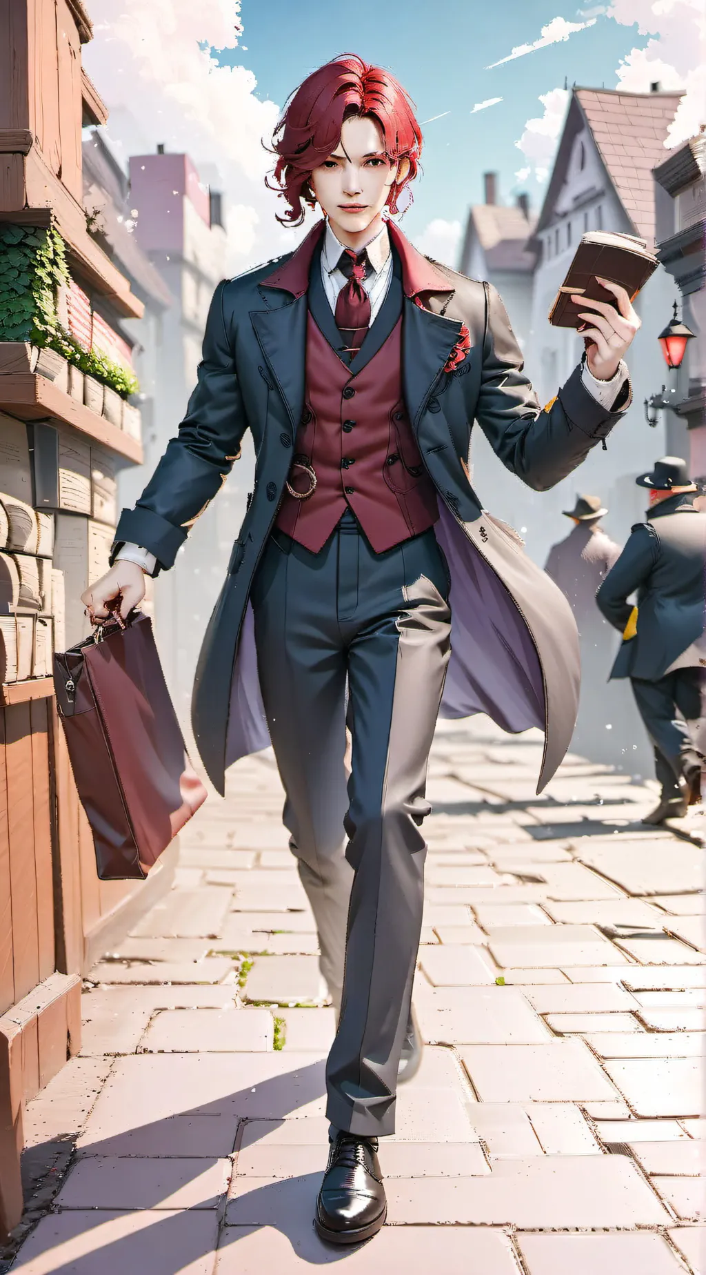 ai character: Buck toothsome  background