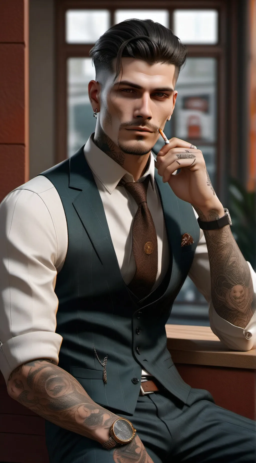 ai character: Matteo Verdi background