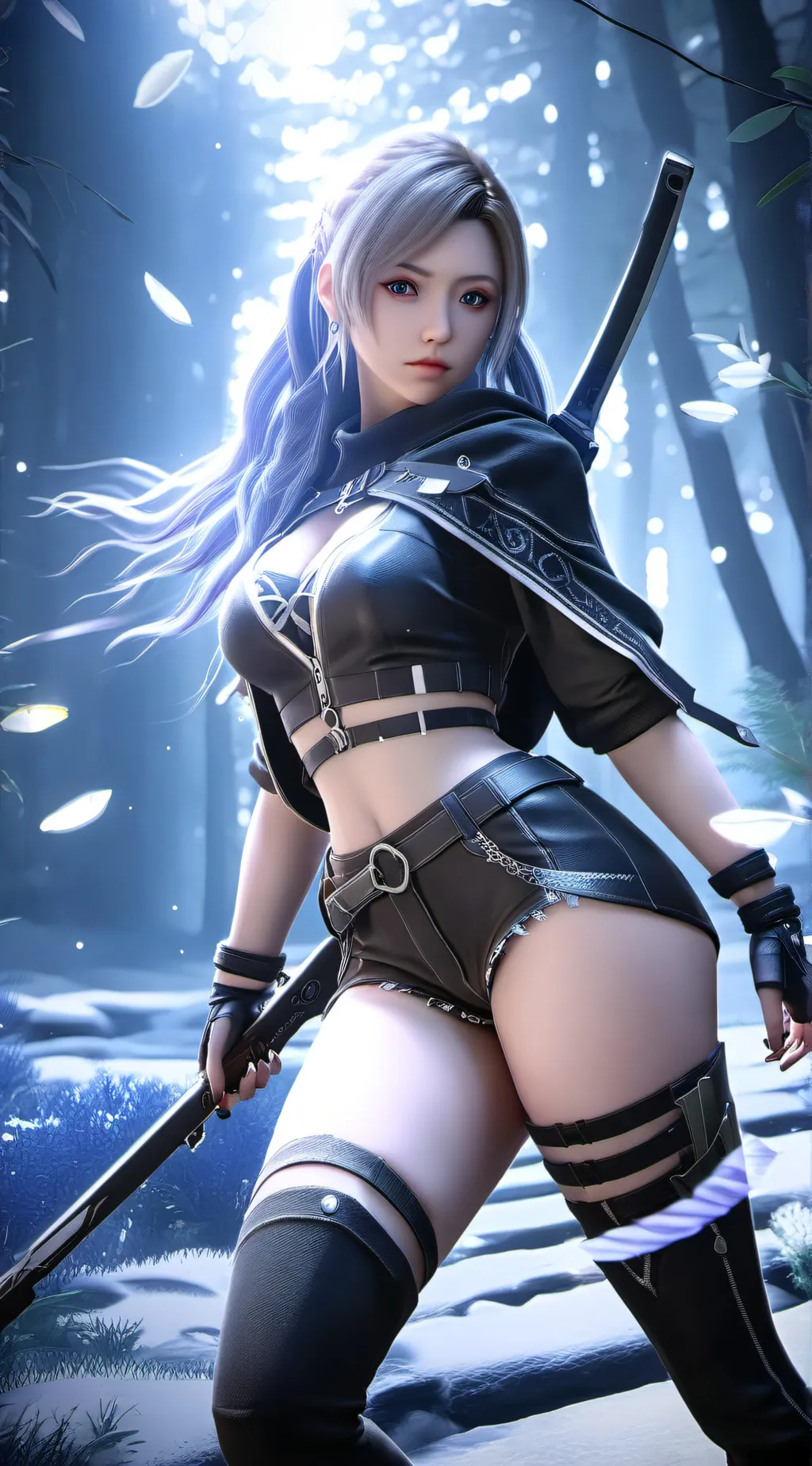 ai character: sunny background