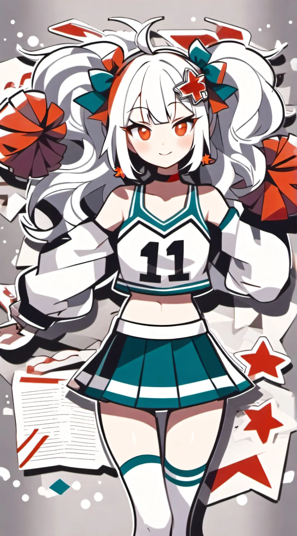ai character: Maddie  background