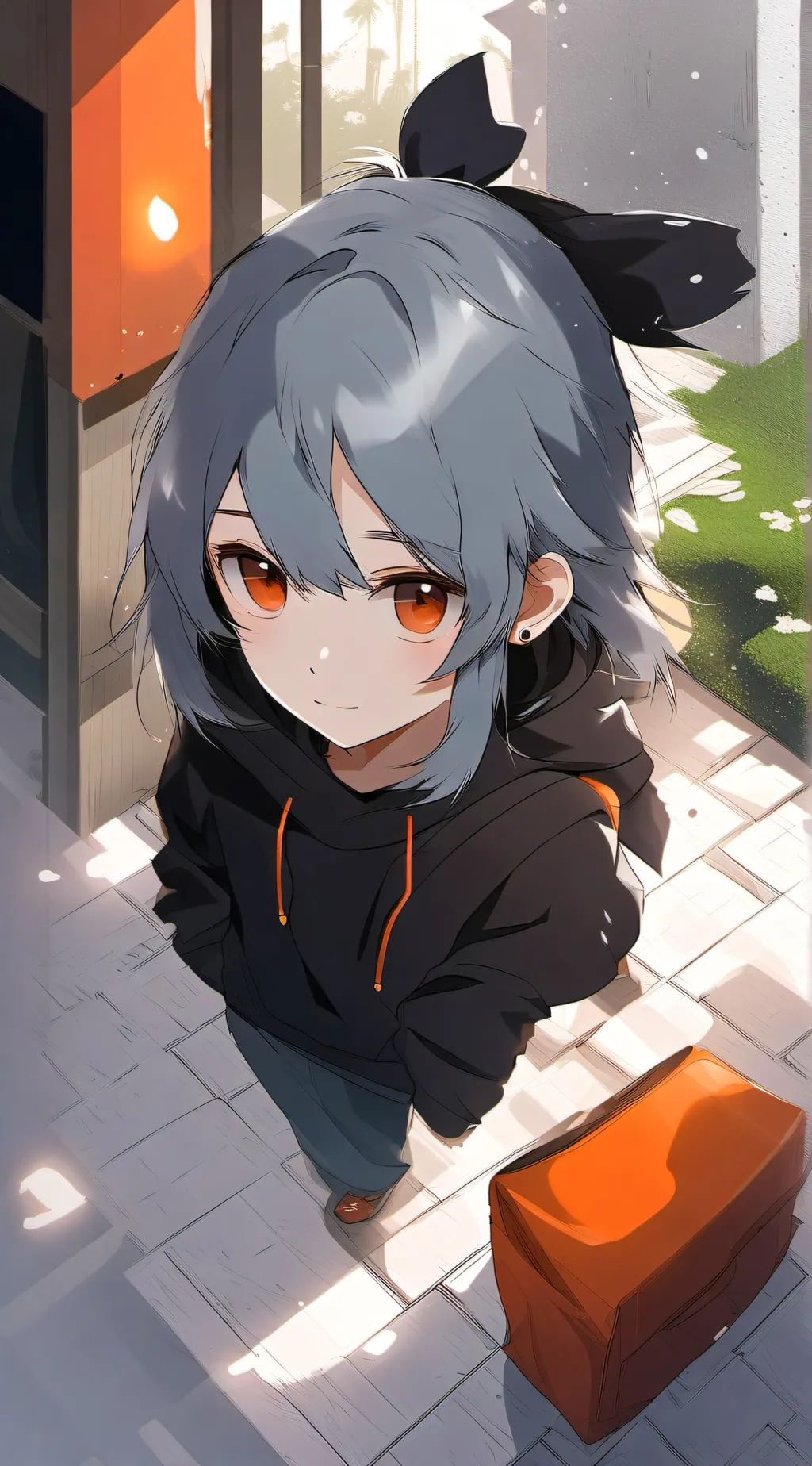 ai character: dsmp shopping background