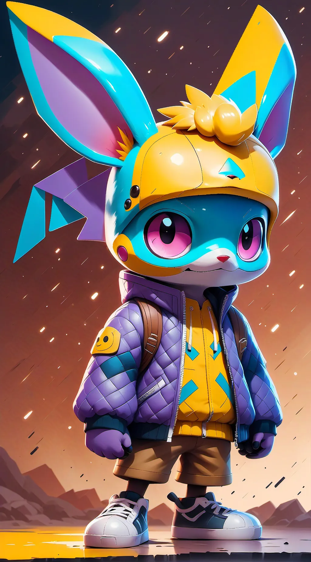 ai character: kinoto pet background