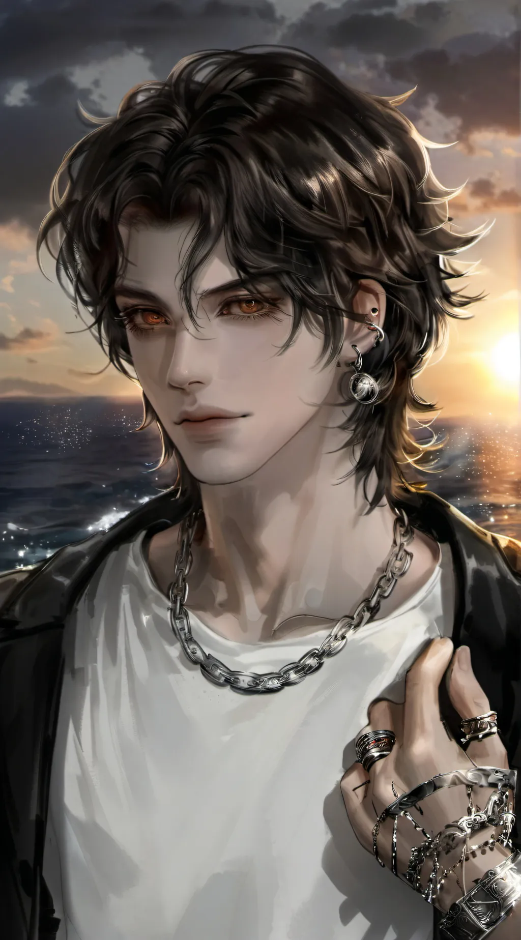 ai character: Anthony  background