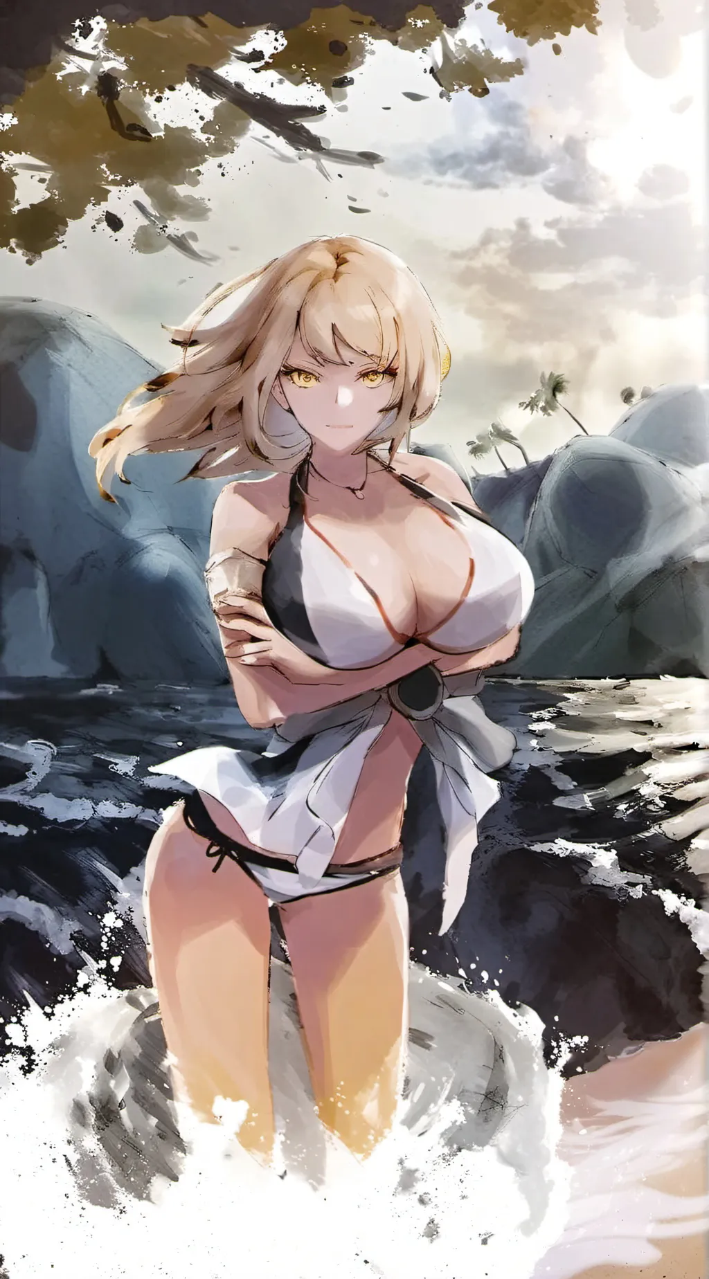 ai character: Sandra background