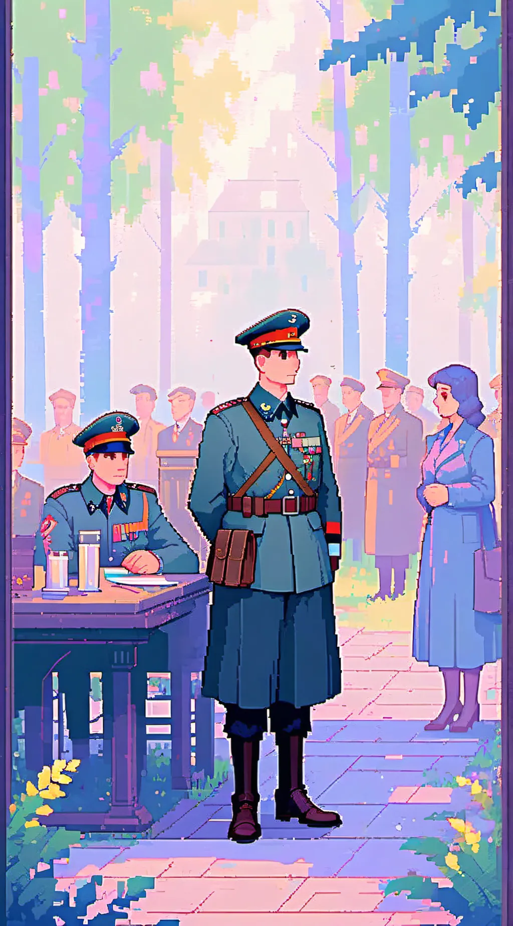 ai character: anti furry meeting background