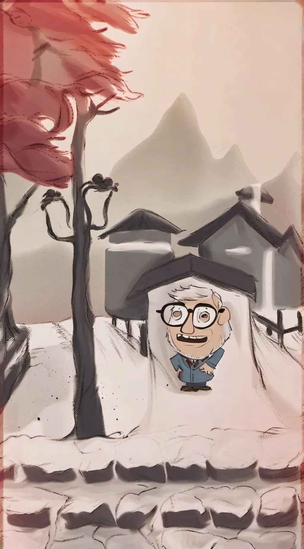 ai character: ANGRY WŒÆ background