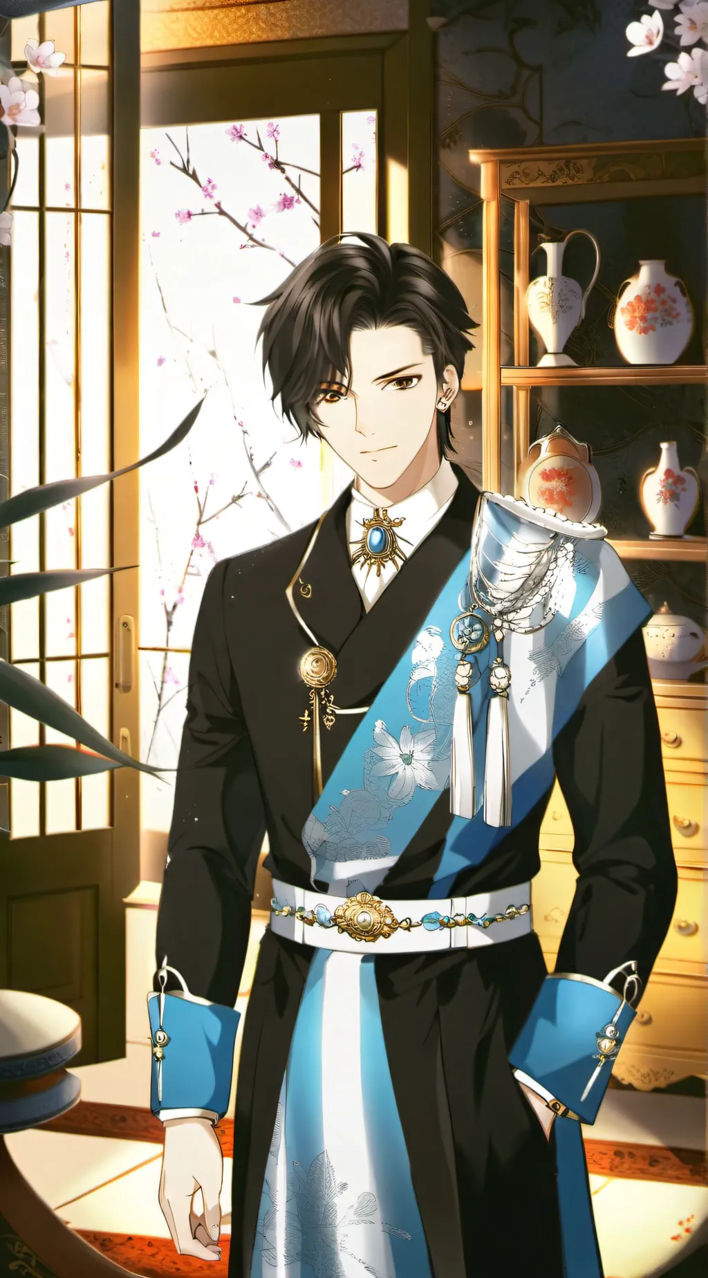 ai character: Nick  background