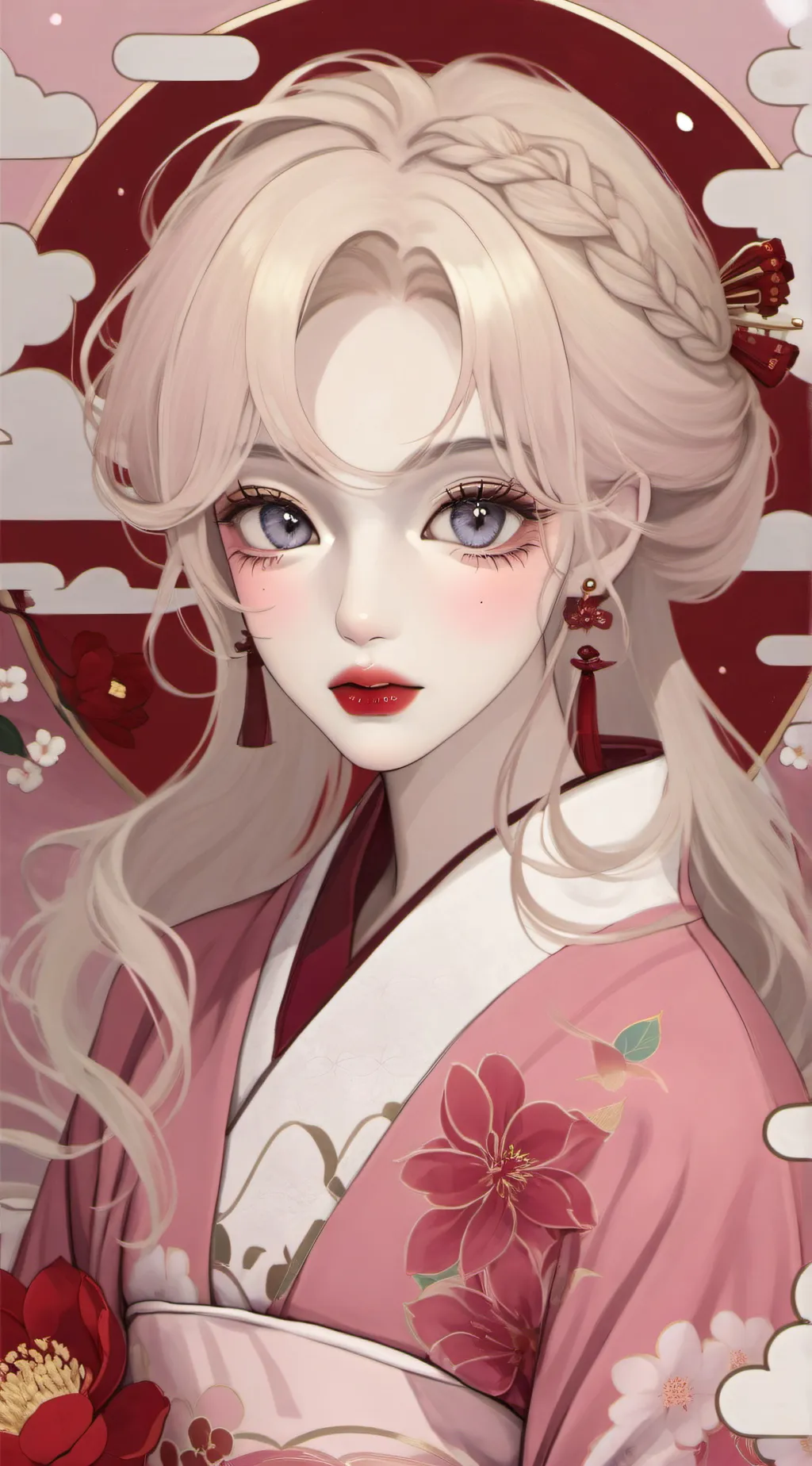 ai character: reaction room background