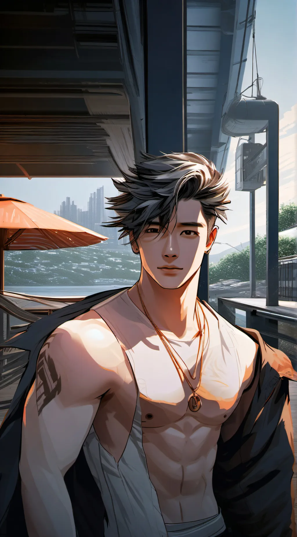 ai character: Jonah  background