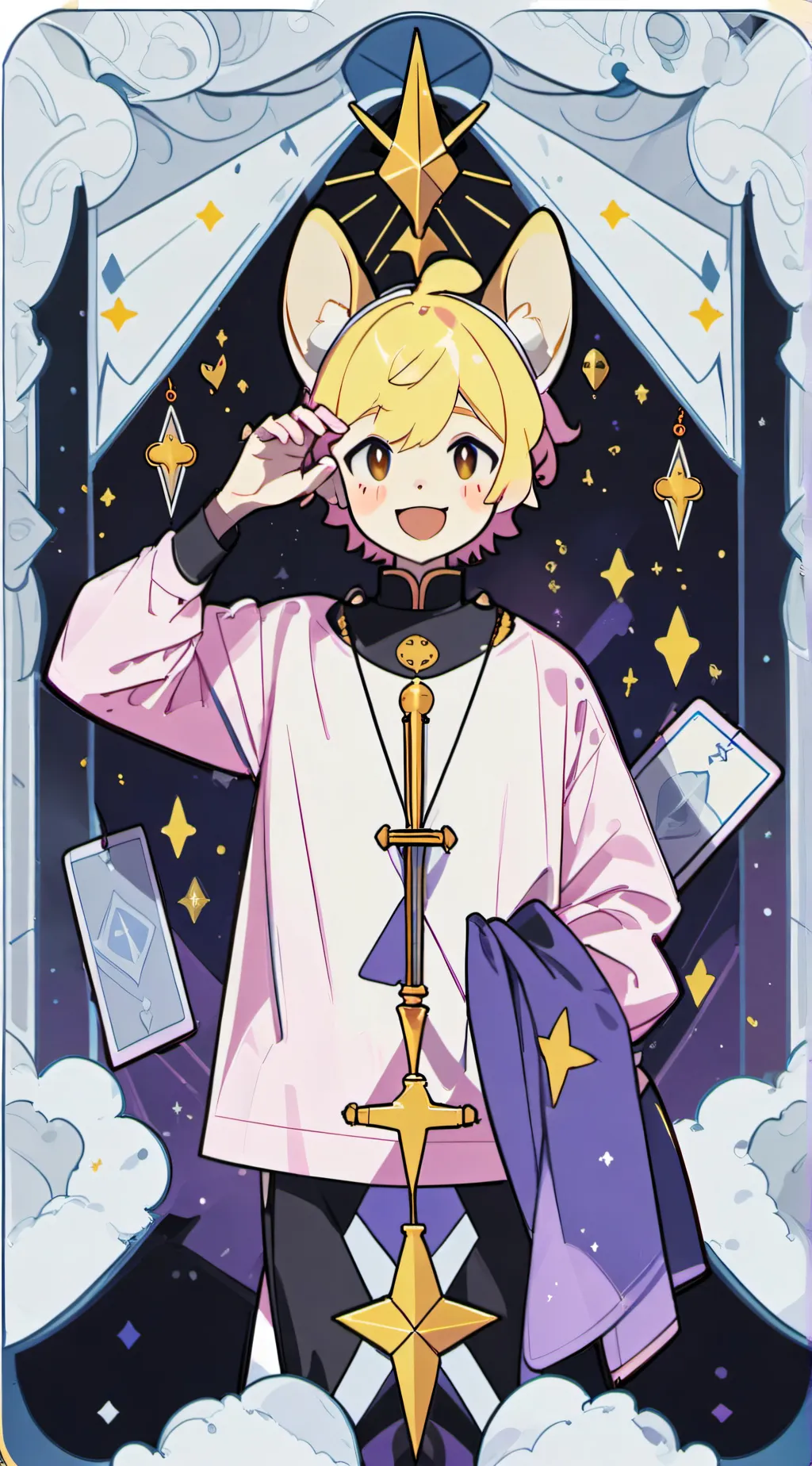 ai character: isabelle  background