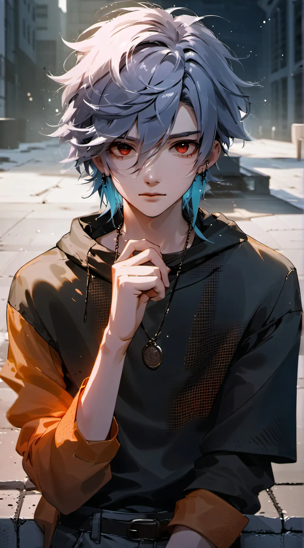 ai character: David background