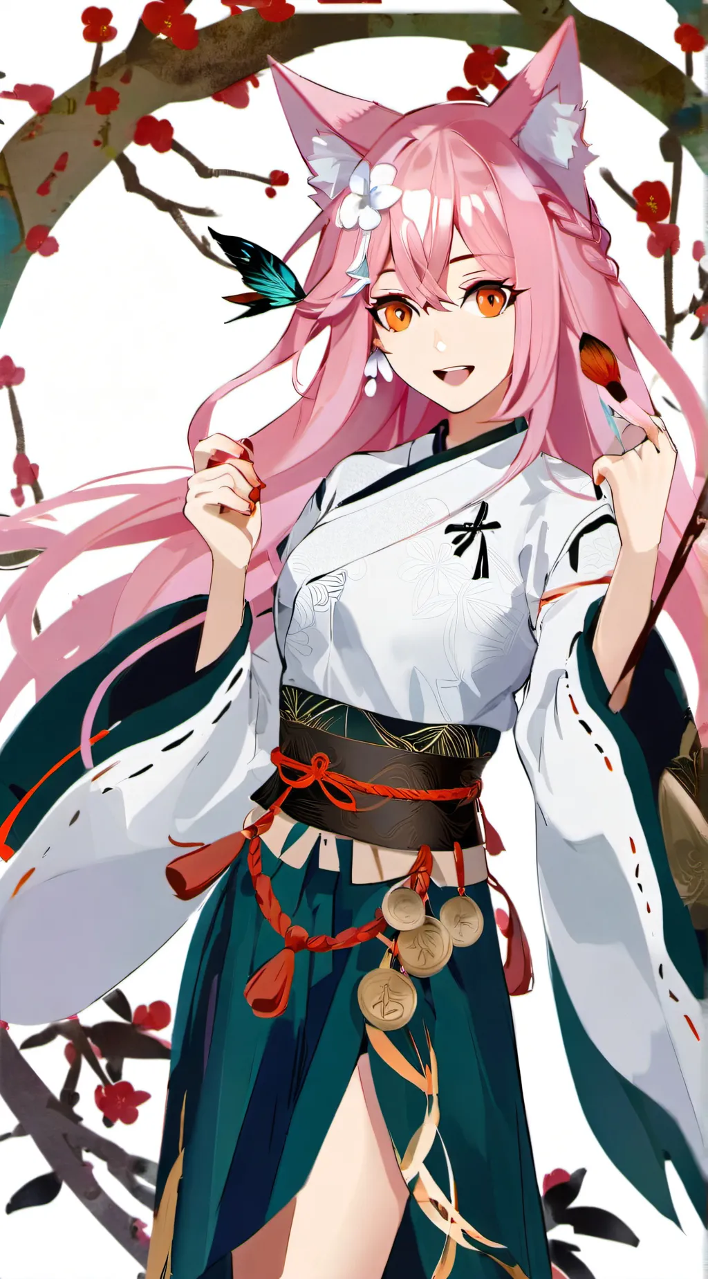 ai character: Yae Miko background