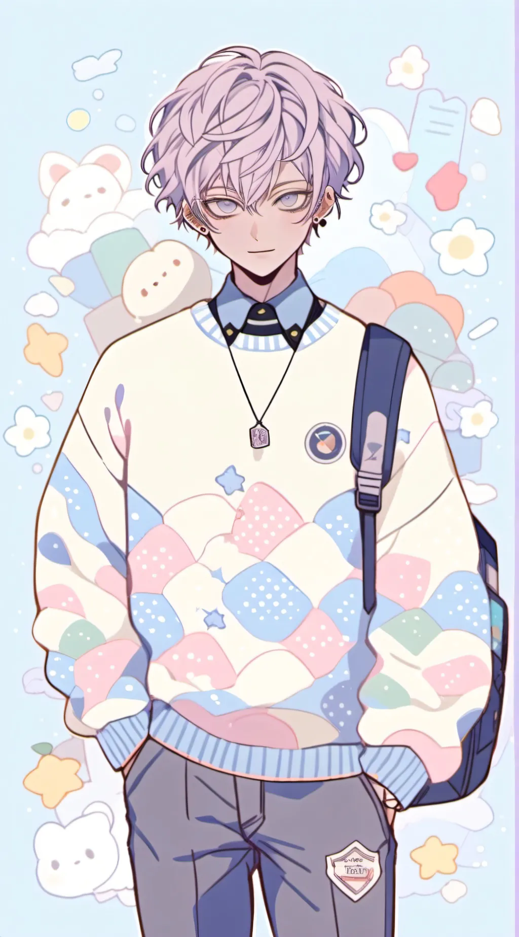 ai character: Asher  background