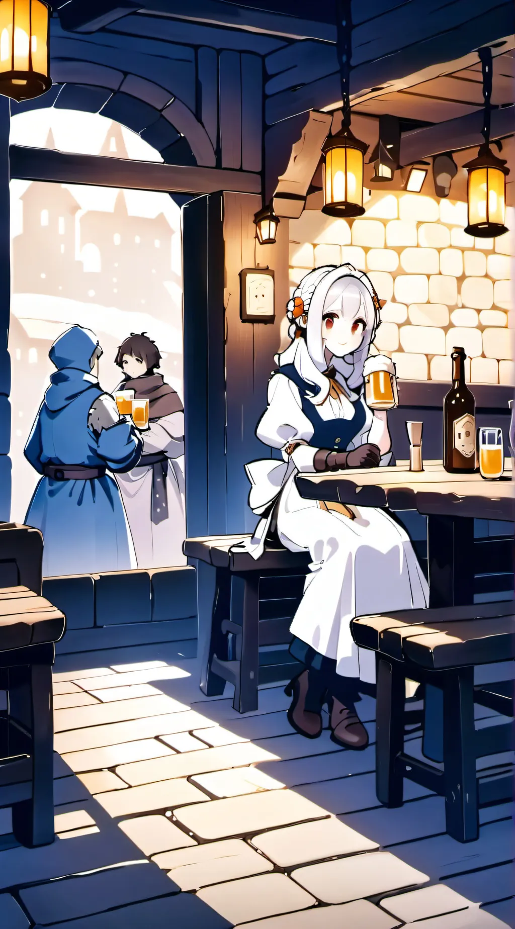 ai character: Stacy background