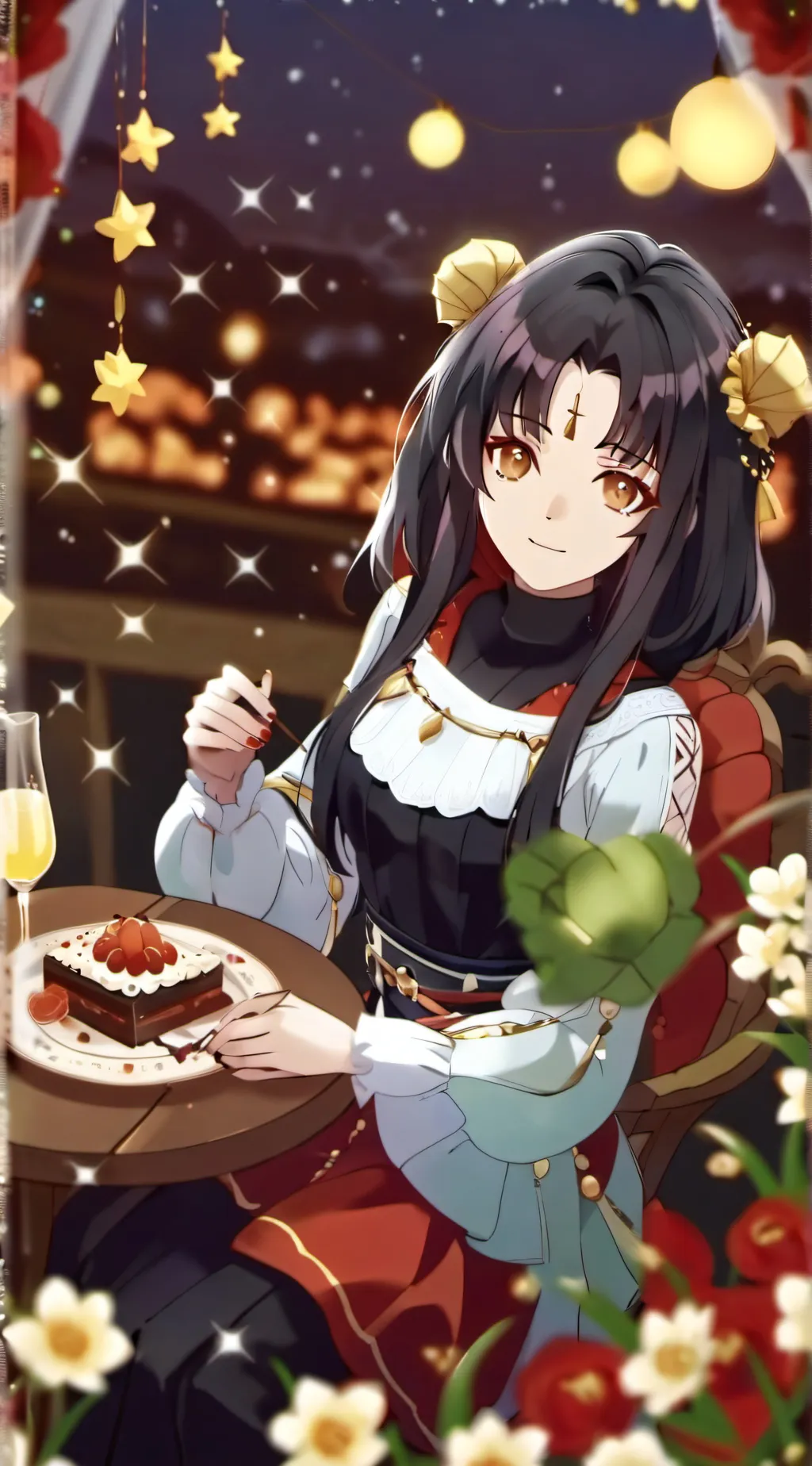 ai character: Sylvia. background