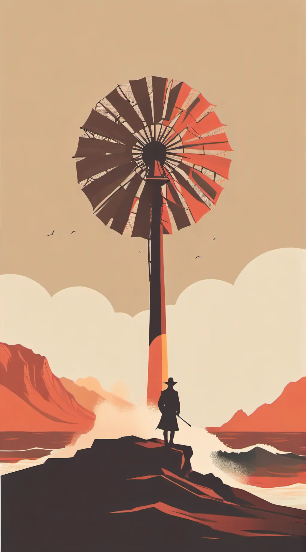 ai character: Hb sleep over background