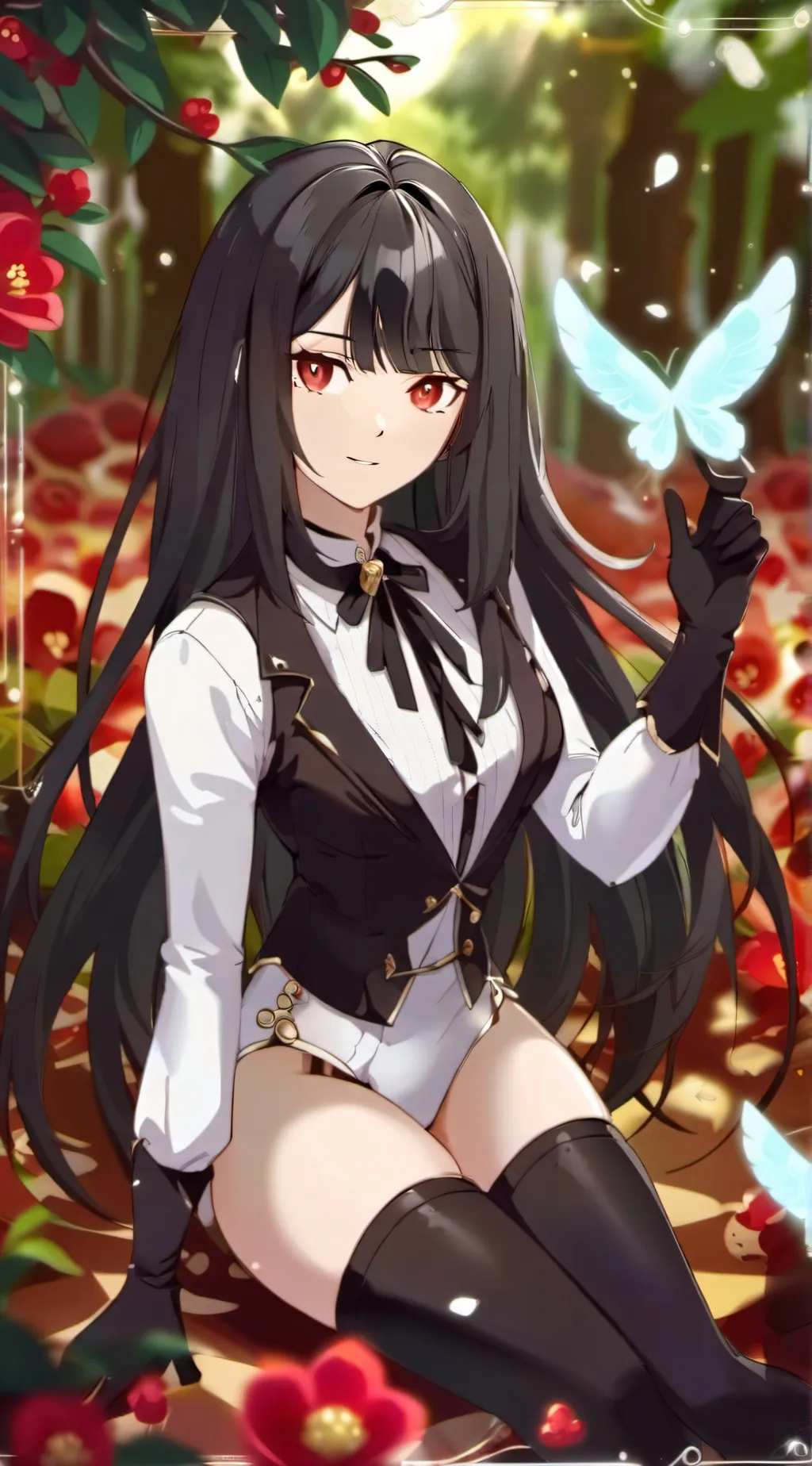 ai character: Clara Mannequin background