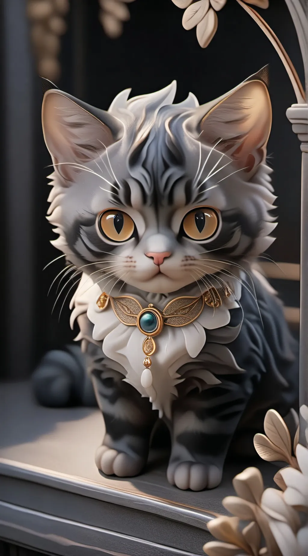 ai character: My cat background