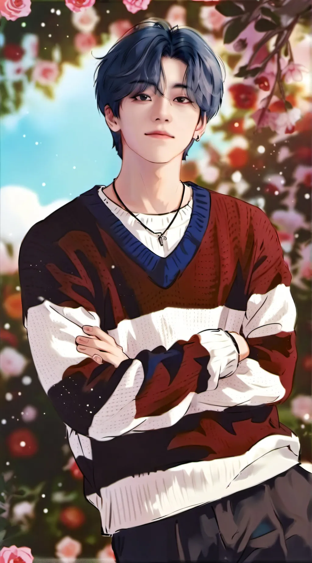 ai character: Han Jisung background