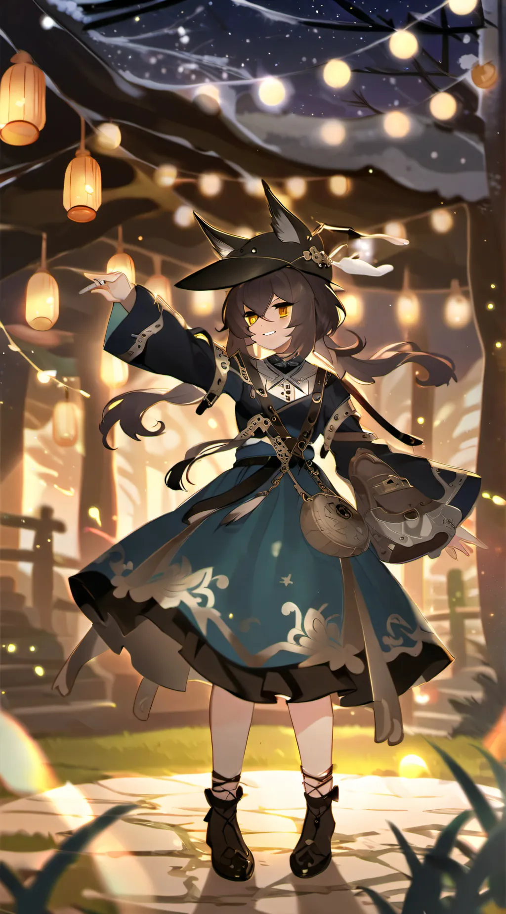 ai character: Alice and Oliver  background