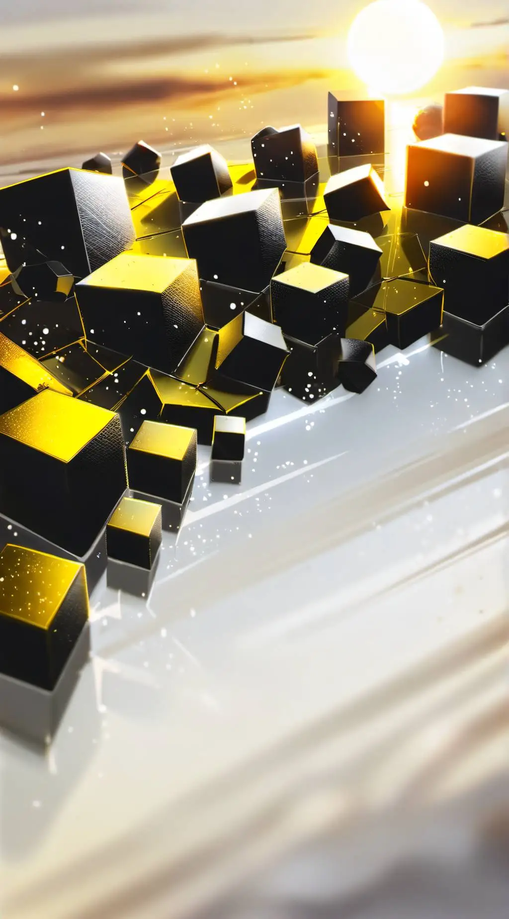 ai character: Memory Cubes background