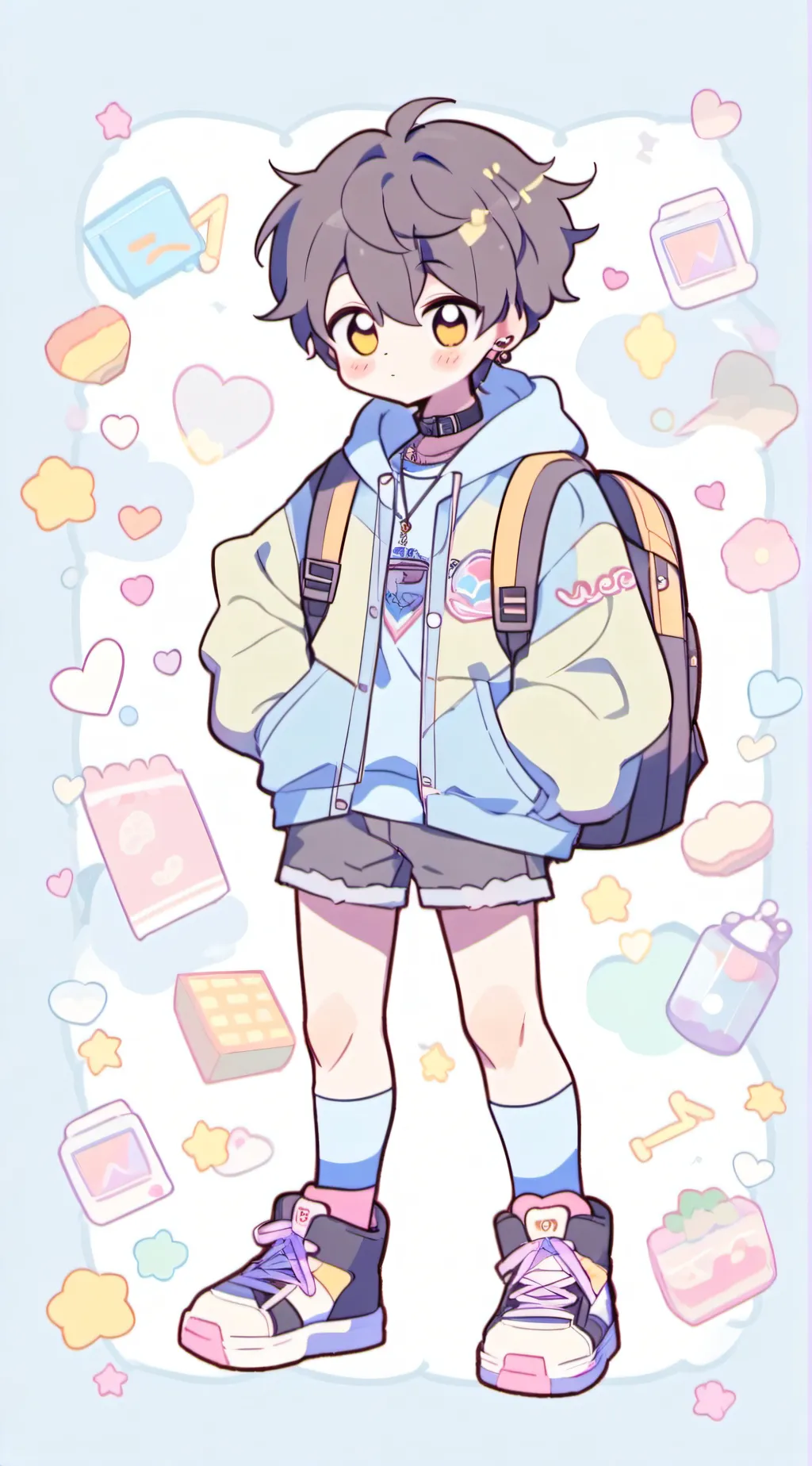 ai character: kai orㅏㅁㅑ background