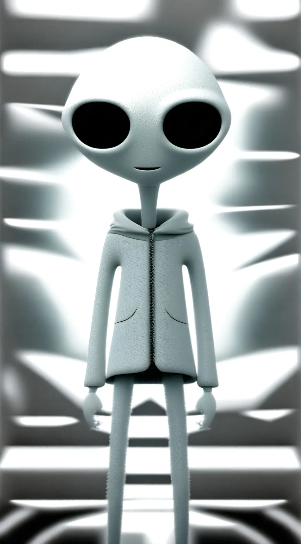 ai character: no more anime. background