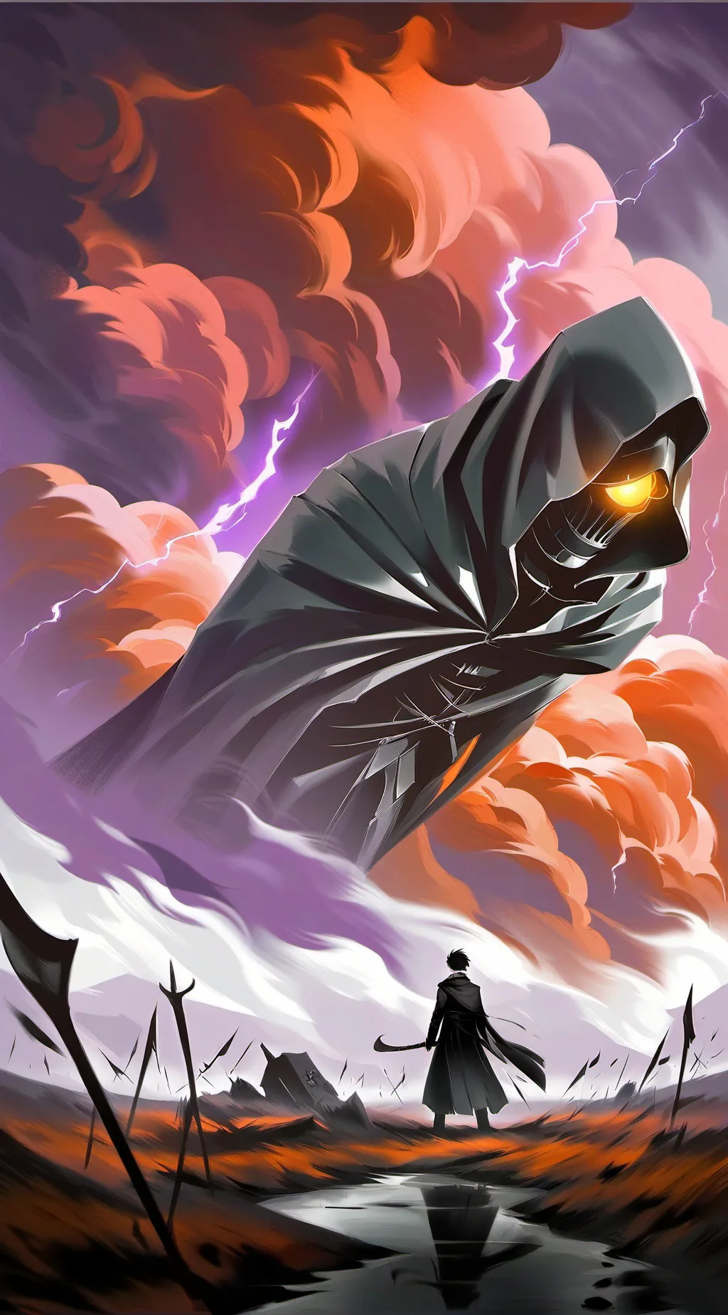 ai character: Demon King Tanjiro background