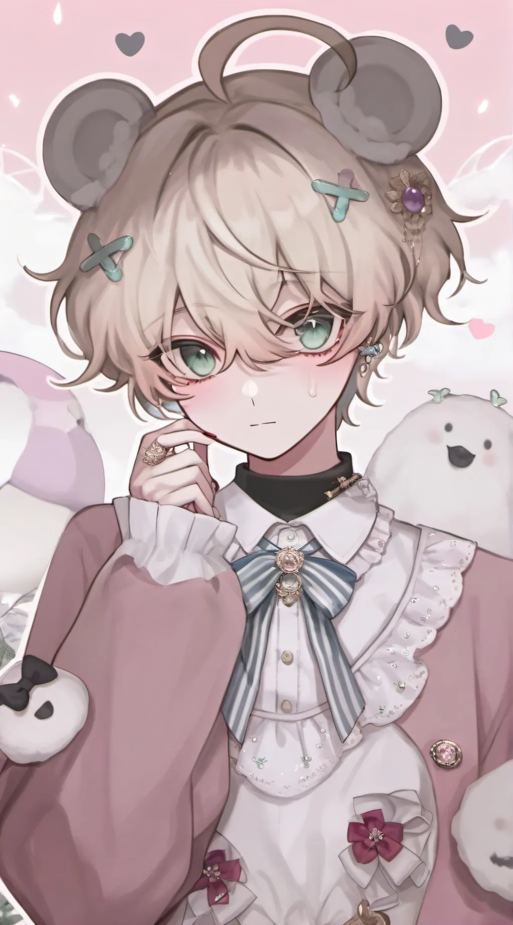 ai character: Liam☺️ background