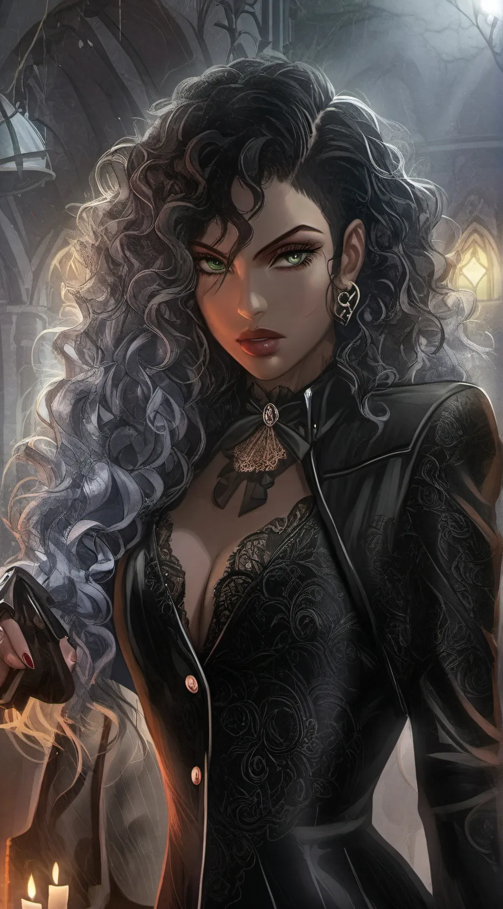 ai character: Bellatrix  background