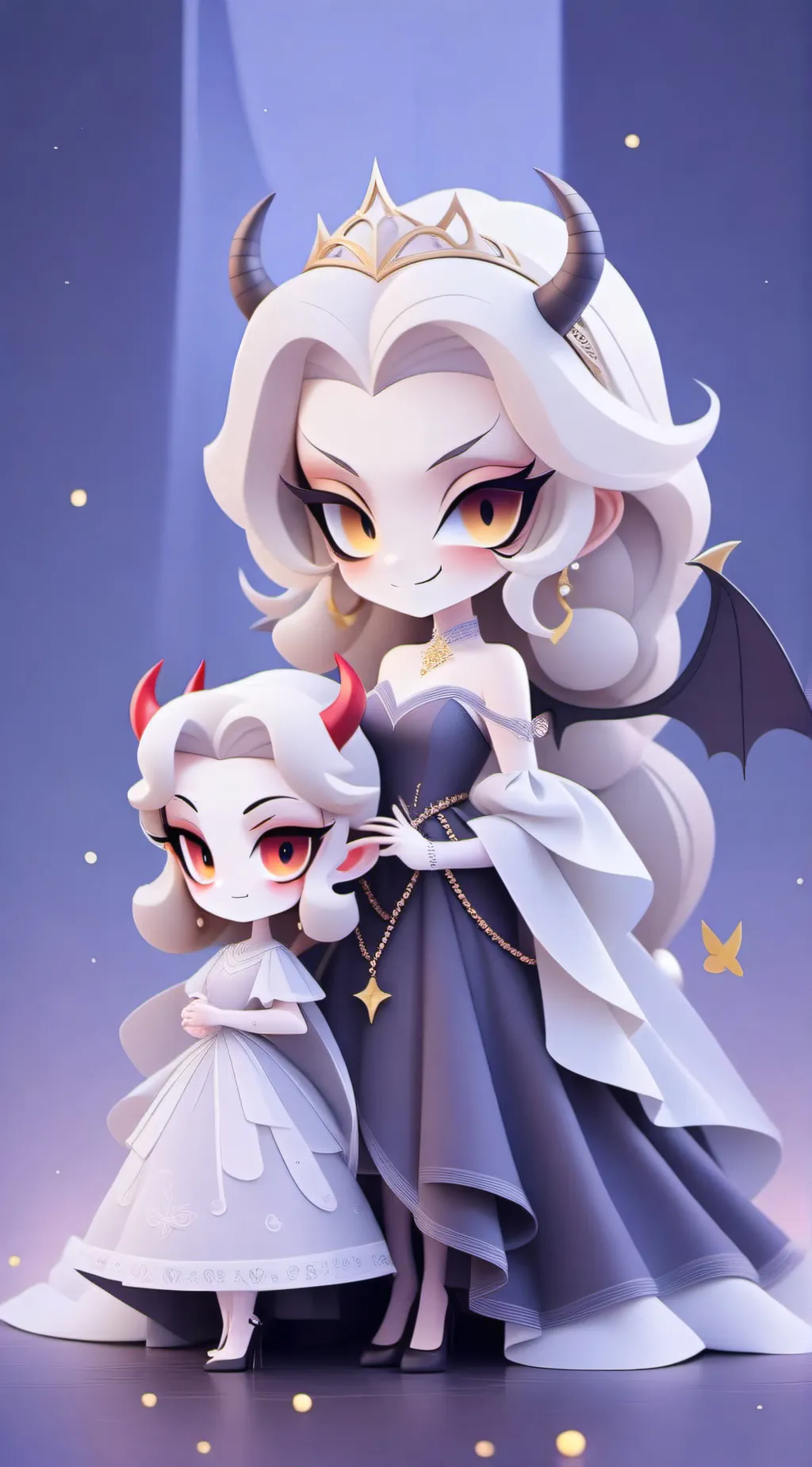 ai character:  Cc and kate background