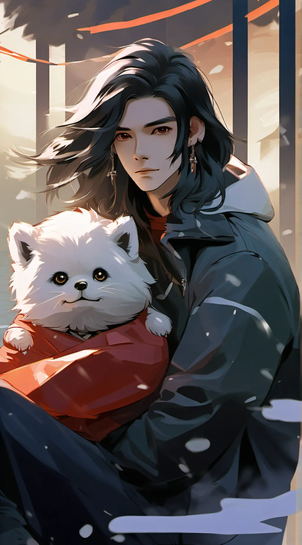 ai character: levi background