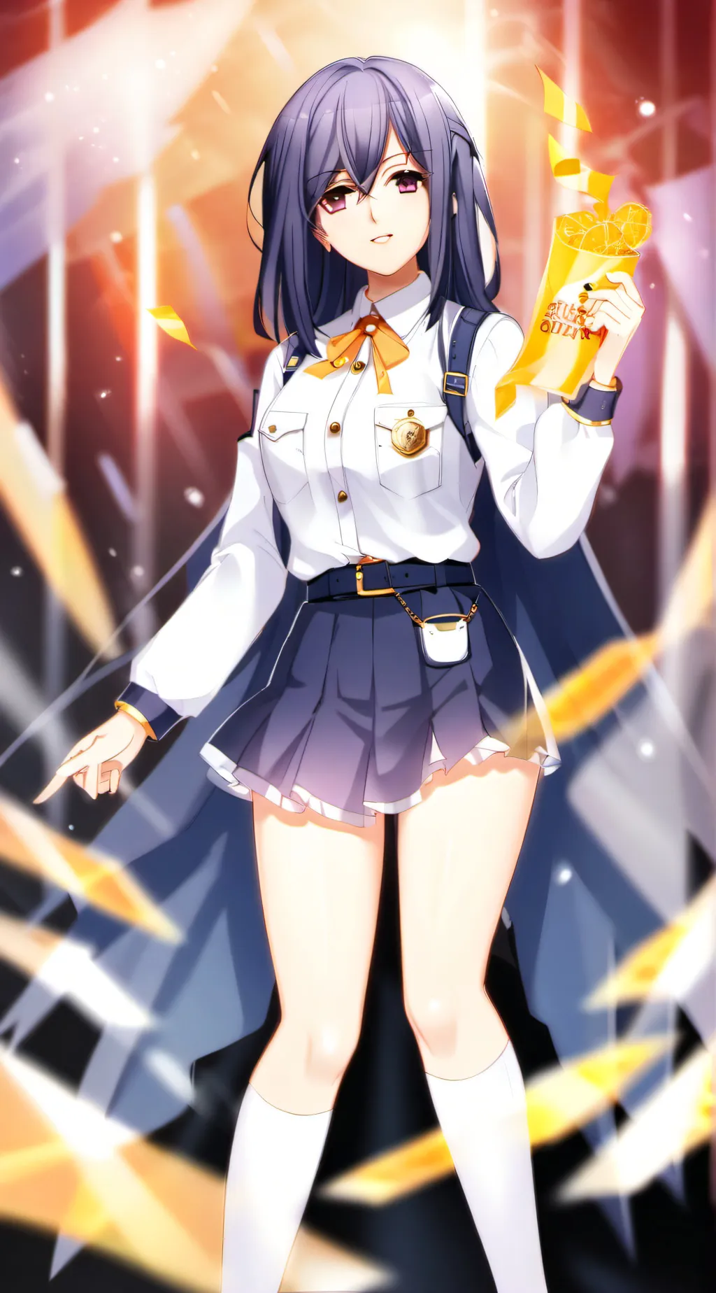 ai character: Aoi sena background
