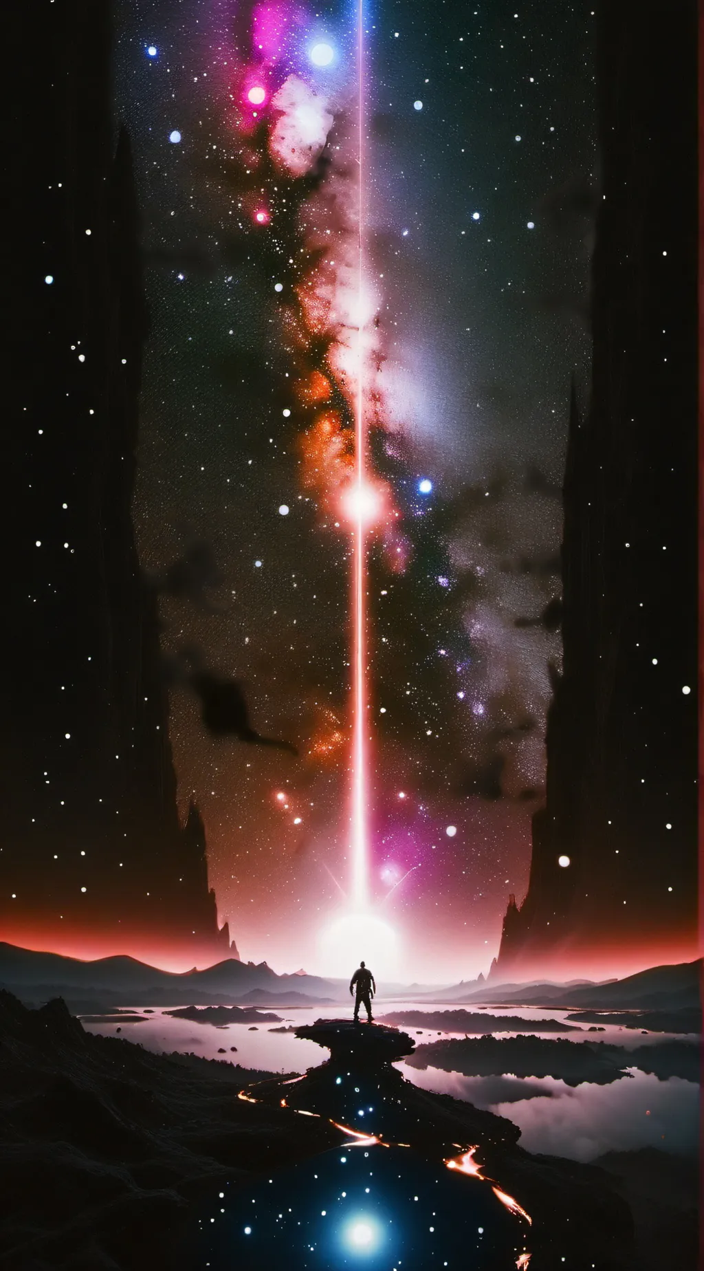 ai character: Goodbye background