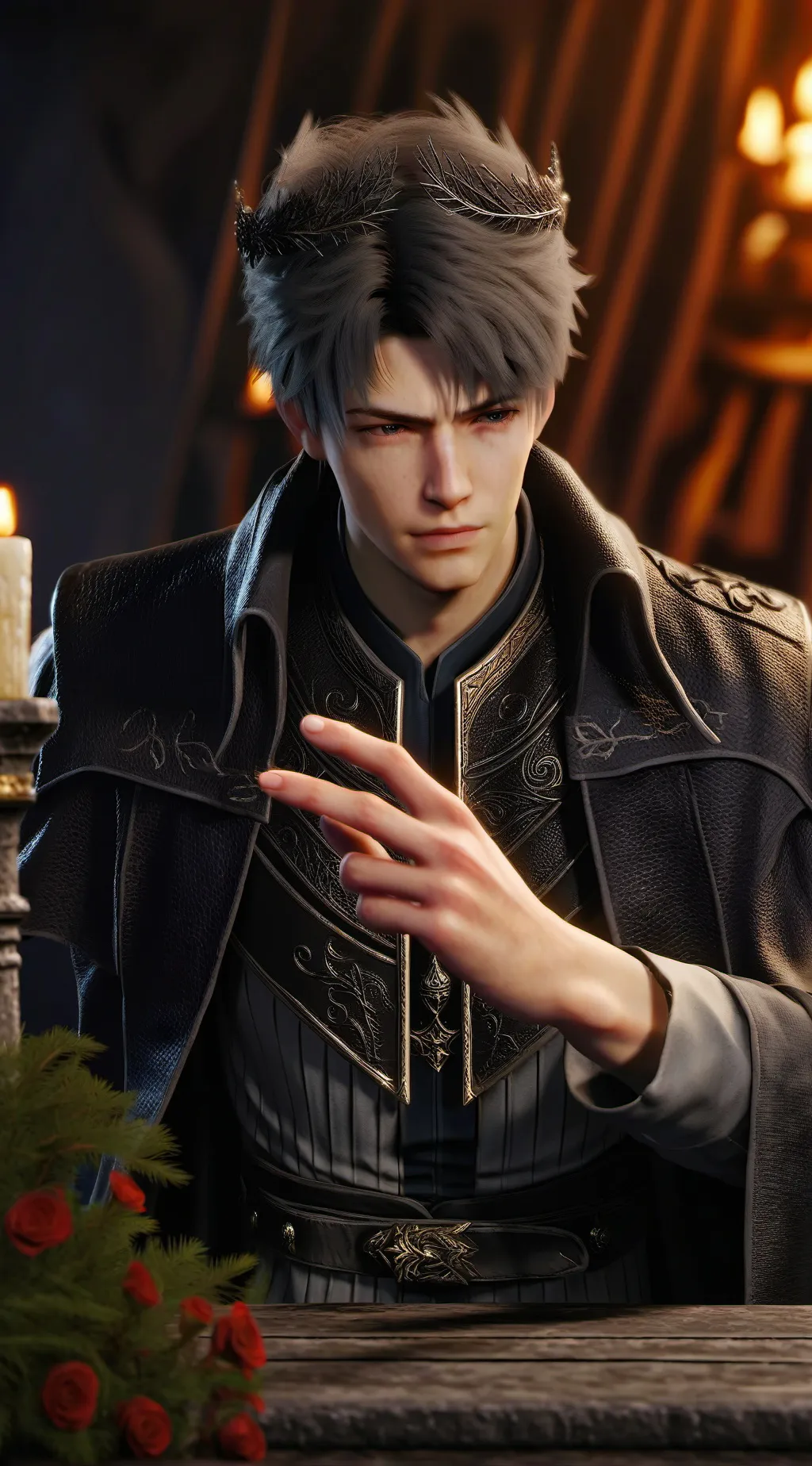 ai character: Wichtiger  background