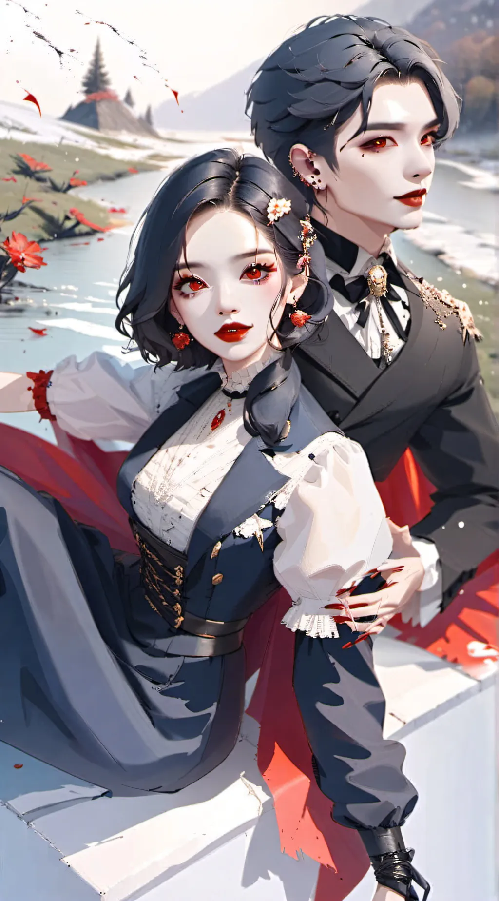 ai character: Edric & Emira background