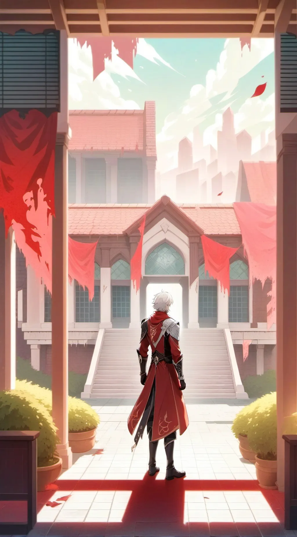 ai character: blox fruit school background