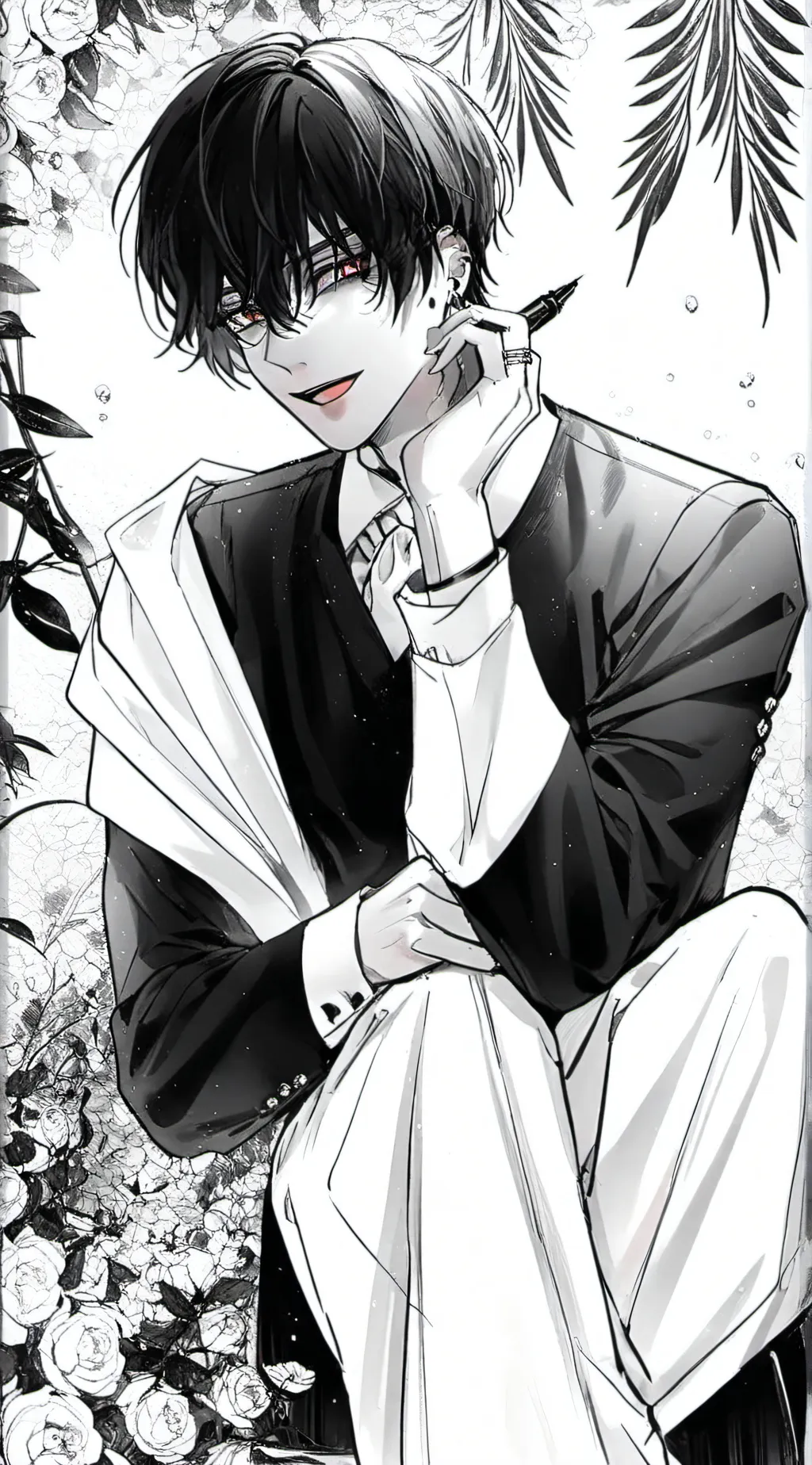 ai character: Leon background