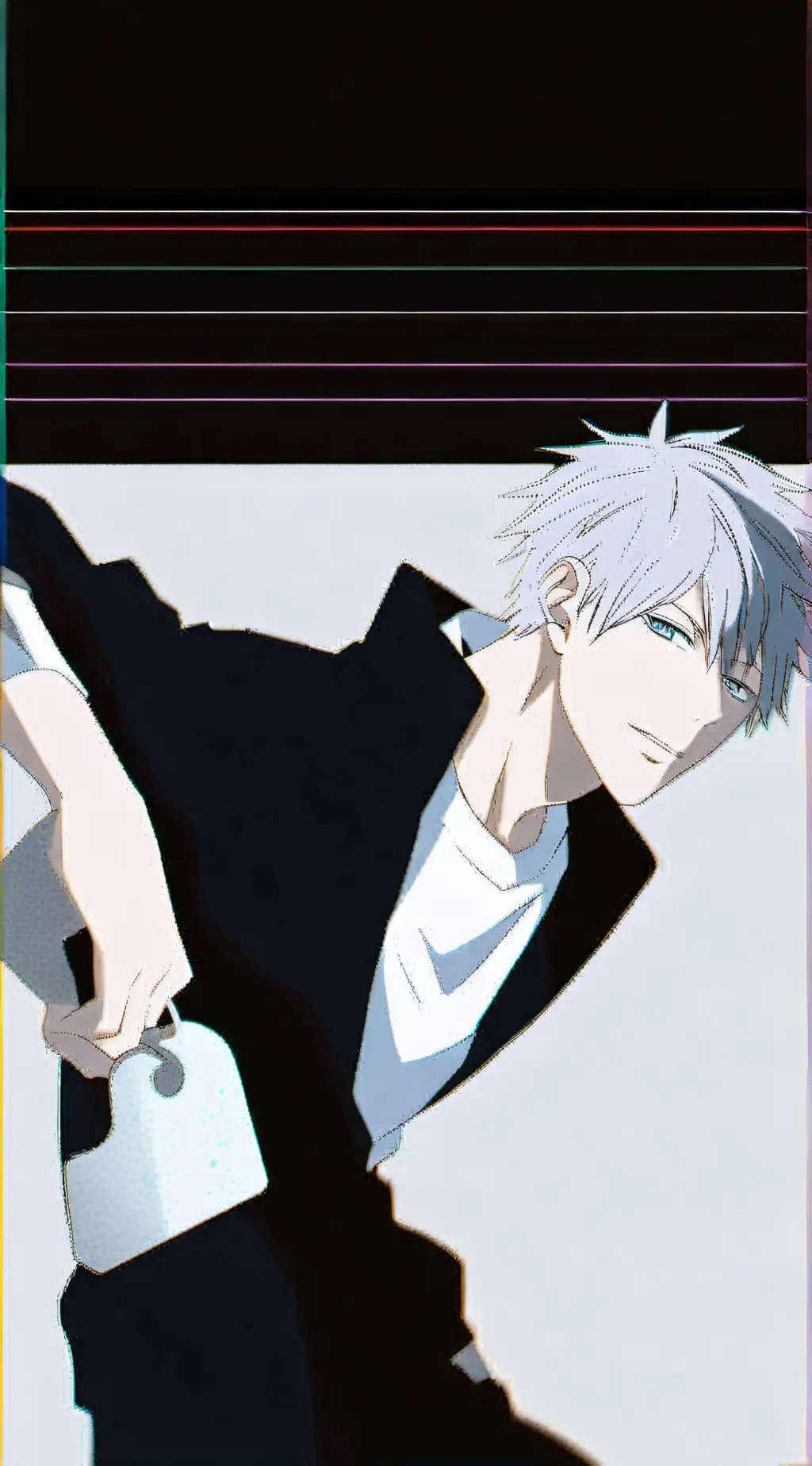 ai character: Super Senior Gojo background