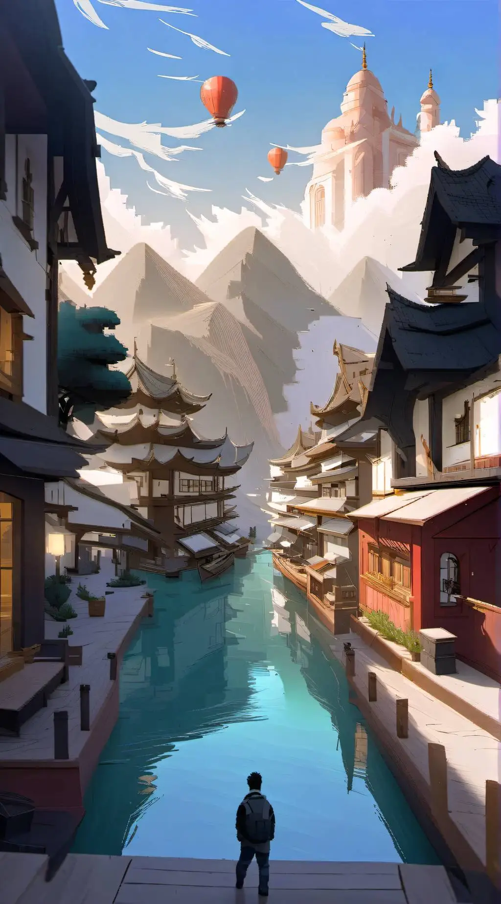 ai character: Countryhumans  background