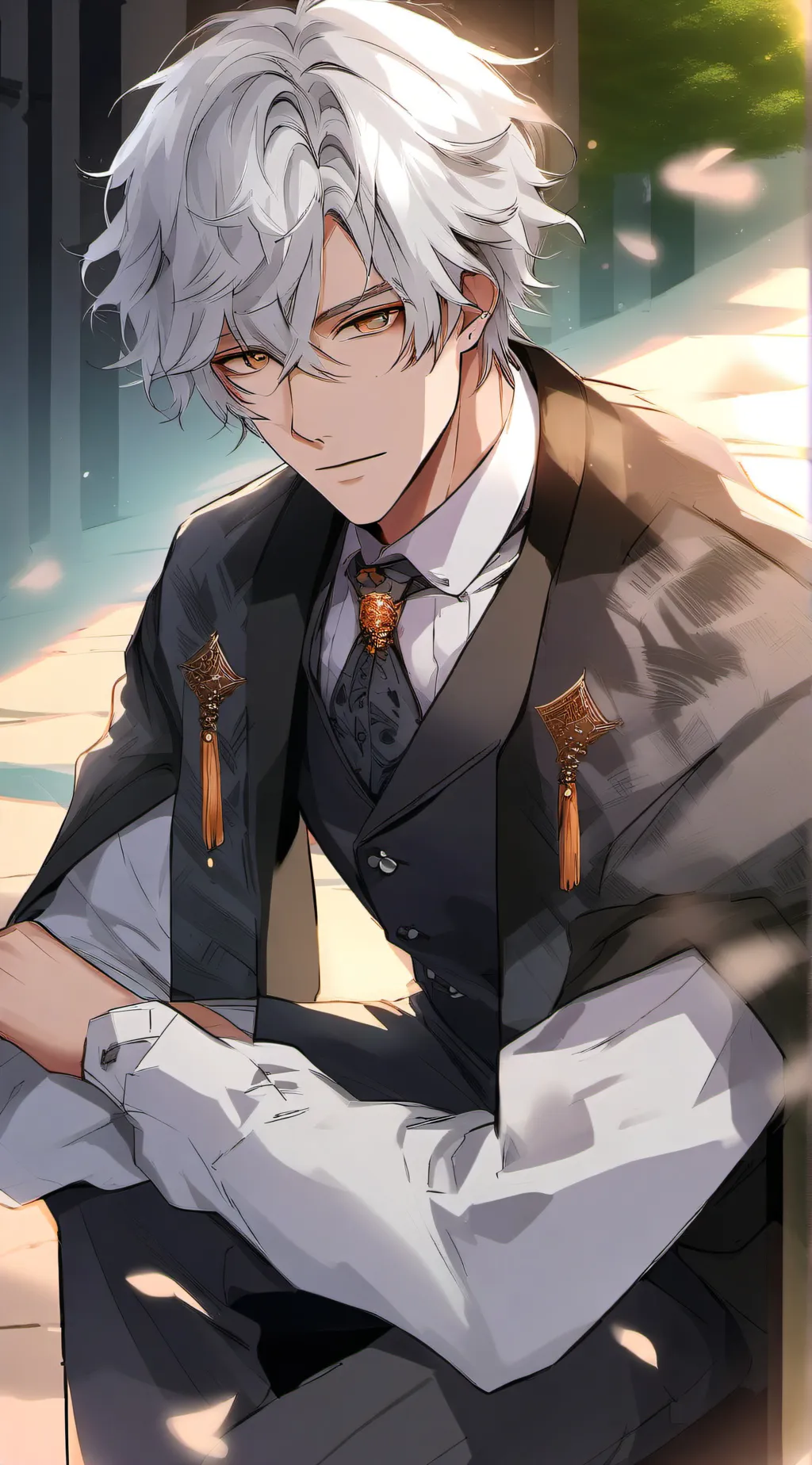 ai character: Evan  background