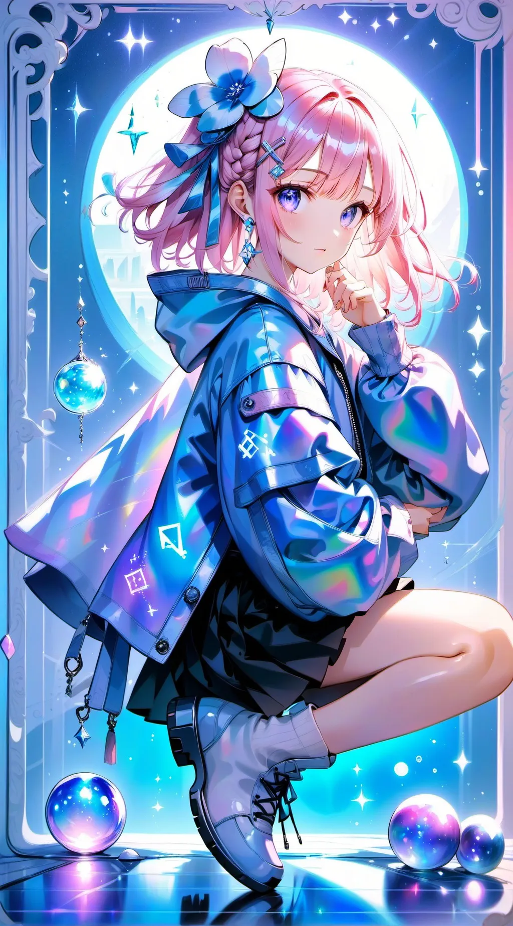 ai character: emma background